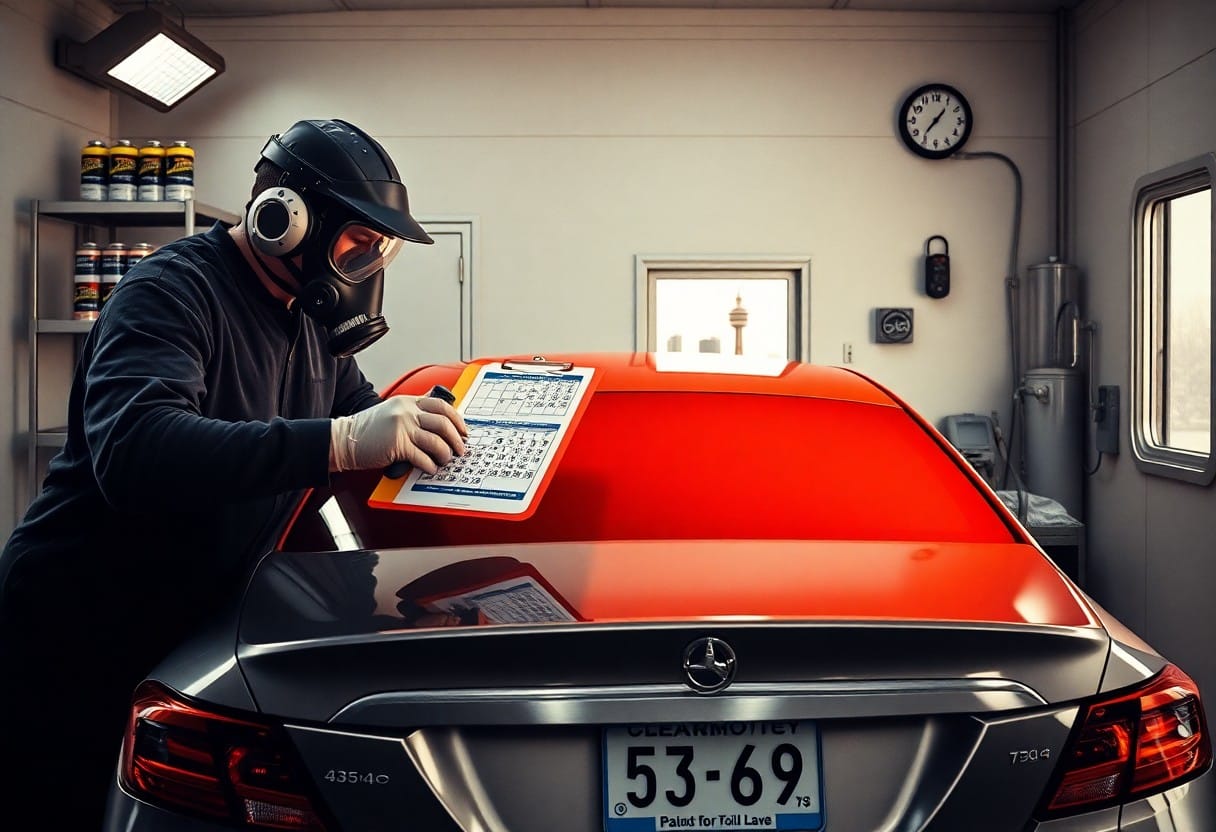 Is repainting better than selling a damaged car